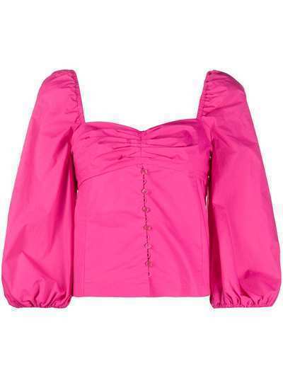 Pinko блузка с вырезом в форме сердца