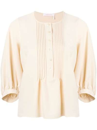See by Chloé блузка со складками