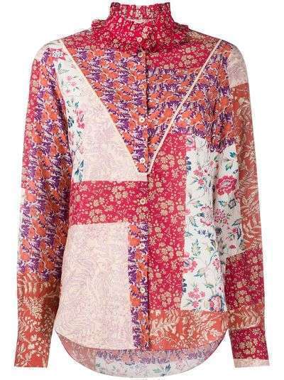 Forte Forte блузка с длинными рукавами и цветочным принтом