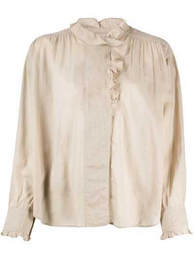Isabel Marant Étoile блузка Gossia с длинными рукавами