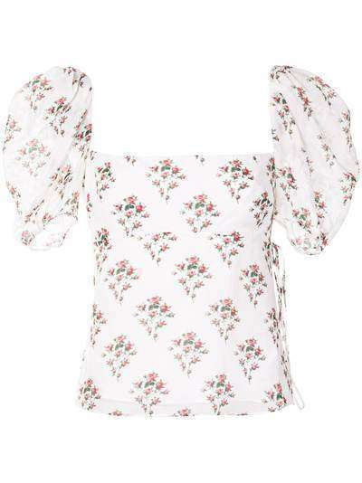 Brock Collection блузка с цветочным принтом