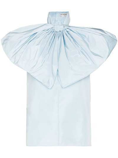 Givenchy блузка с крупным бантом из коллаборации с Browns