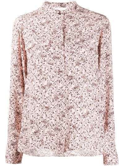 Chloé блузка с цветочным принтом