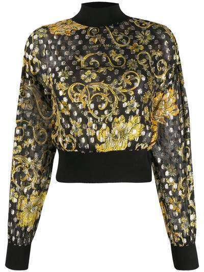 Versace Jeans Couture блузка с принтом Baroque