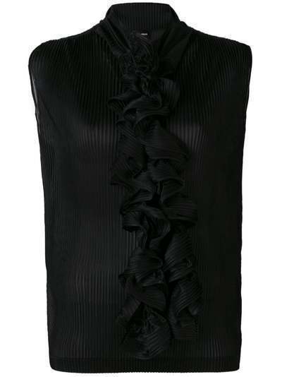 Giorgio Armani ruffle-embellished blouse
