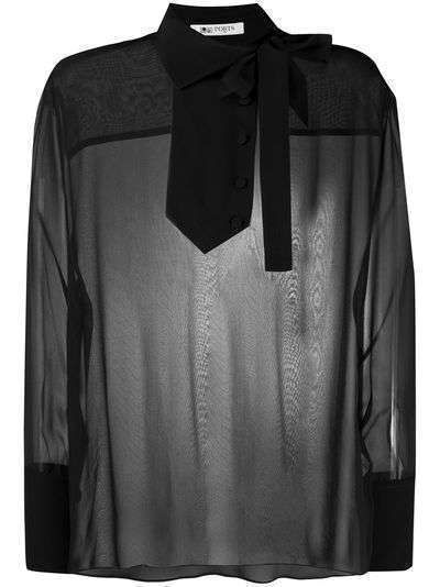 Ports 1961 блузка с завязками на воротнике