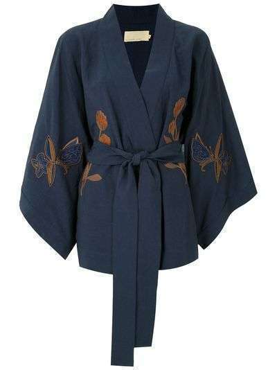 LE SOLEIL D'ETE кимоно Valerie с вышивкой