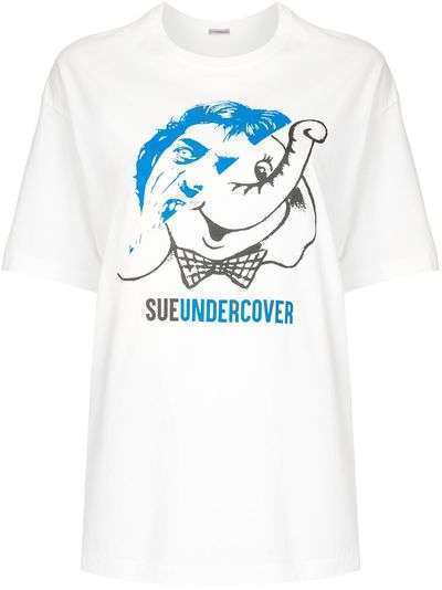 Sueundercover футболка с короткими рукавами и графичным принтом
