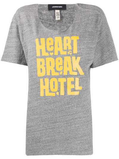 R13 футболка Heart Break Hotel