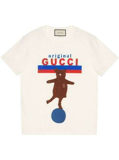 Gucci футболка оверсайз Original Gucci с нашивкой