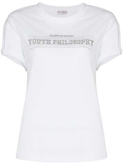 Brunello Cucinelli футболка Youth Philosophy