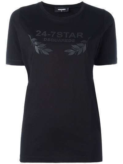 Dsquared2 футболка с логотипом "24-7 STAR"