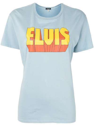 R13 футболка с принтом Elvis