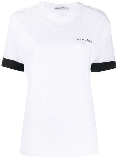 Givenchy футболка свободного кроя с логотипом