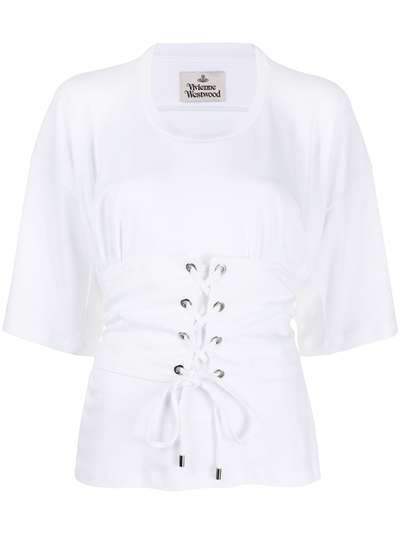 Vivienne Westwood футболка с корсетом