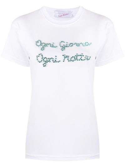 Giada Benincasa футболка с короткими рукавами и надписью