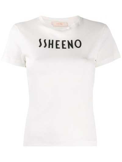 Ssheena футболка узкого кроя с логотипом