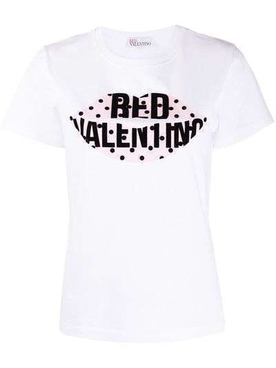 RedValentino футболка с логотипом