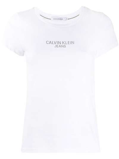 Calvin Klein Jeans футболка из джерси с логотипом