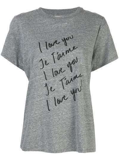 Cinq A Sept футболка I Love You