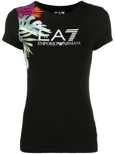 Ea7 Emporio Armani футболка с короткими рукавами и логотипом