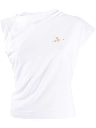 Vivienne Westwood футболка асимметричного кроя без рукавов