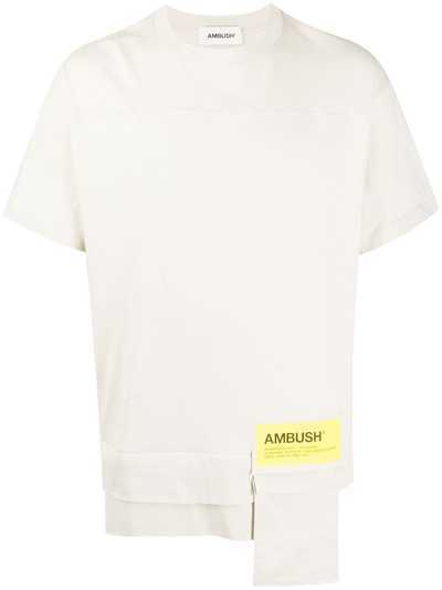 AMBUSH футболка с накладным карманом