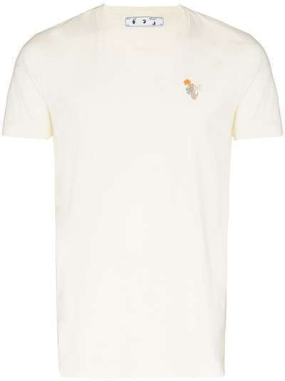 Off-White футболка с логотипом из коллаборации с Browns 50
