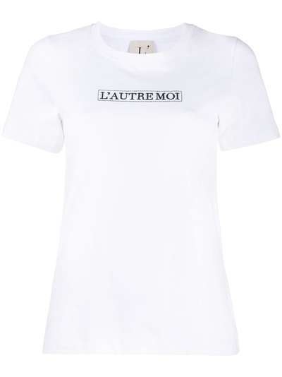 L'Autre Chose футболка с круглым вырезом и логотипом