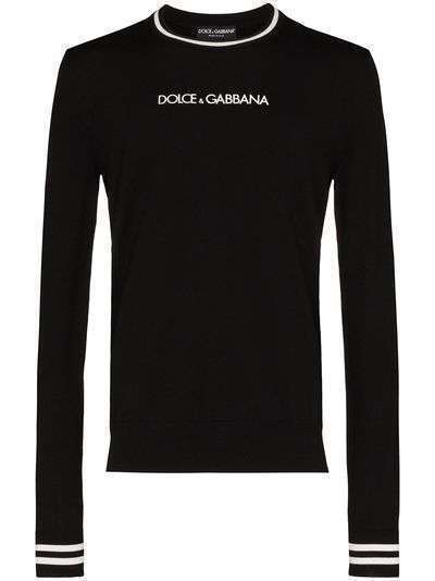 Dolce & Gabbana свитер с логотипом