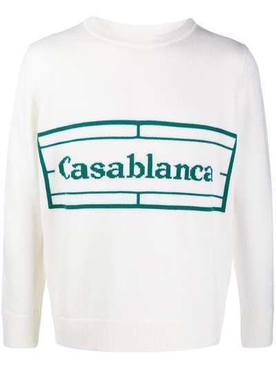 Casablanca свитер с логотипом