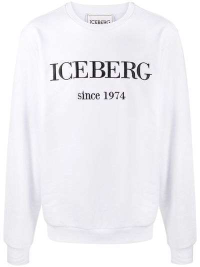 Iceberg джемпер с круглым вырезом и вышитым логотипом