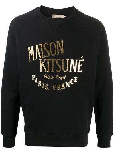 Maison Kitsuné толстовка с принтом