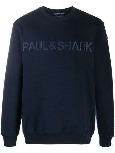 Paul & Shark толстовка с вышитым логотипом