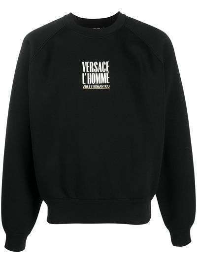 Versace футболка с принтом L'Homme
