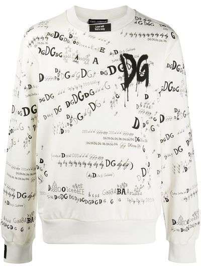 Dolce & Gabbana толстовка Carpe Diem с принтом