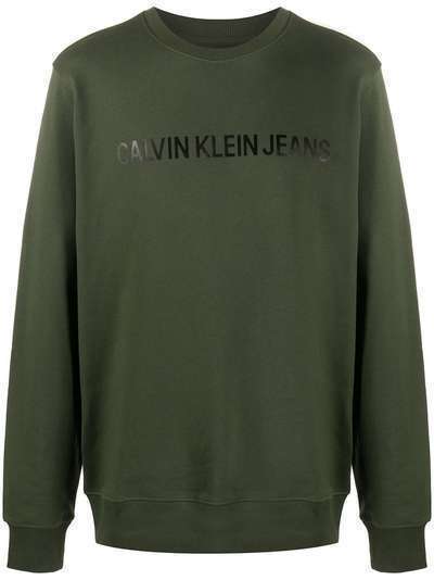 Calvin Klein Jeans толстовка с круглым вырезом и логотипом