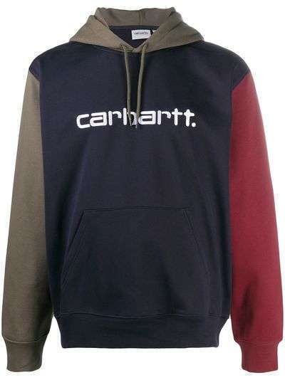 Carhartt WIP худи в стиле колор-блок с вышитым логотипом