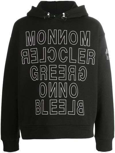 Moncler Grenoble худи с логотипом