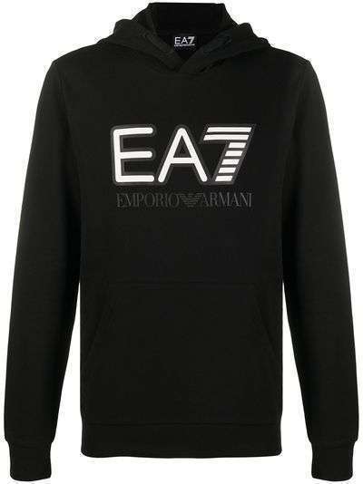 Ea7 Emporio Armani худи с логотипом