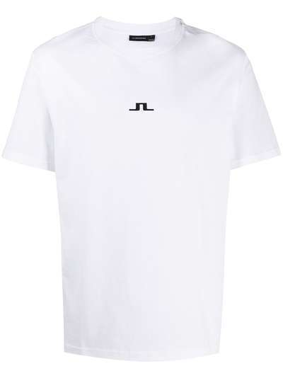 J Lindeberg футболка с логотипом