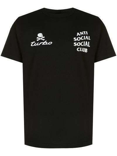Anti Social Social Club футболка с принтом Turbo