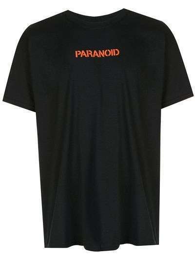 Anti Social Social Club футболка Paranoid с принтом