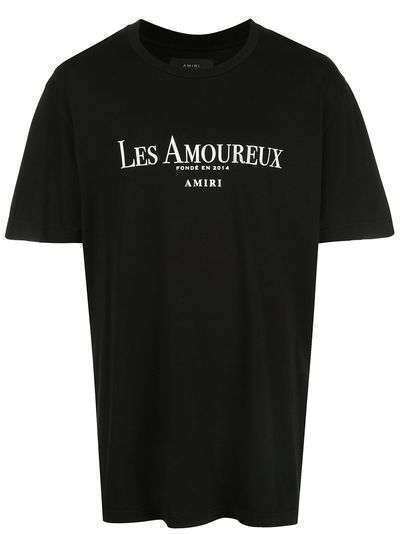 AMIRI футболка Les Amoureux