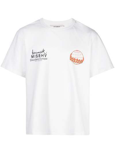 MISBHV футболка с круглым вырезом и логотипом