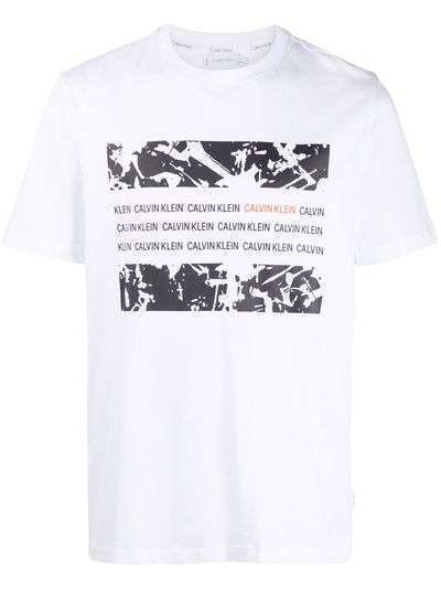 Calvin Klein футболка с графичным принтом