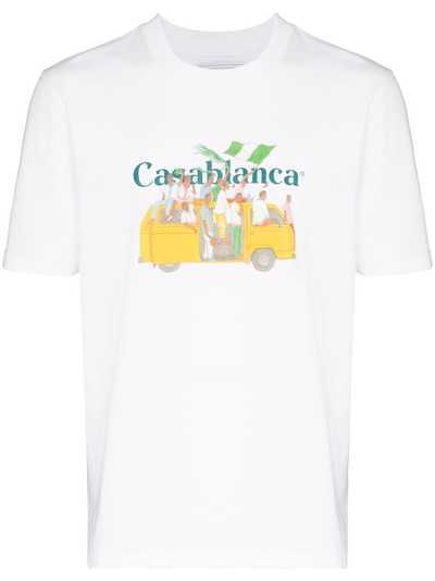 Casablanca футболка из коллаборации с Homecoming