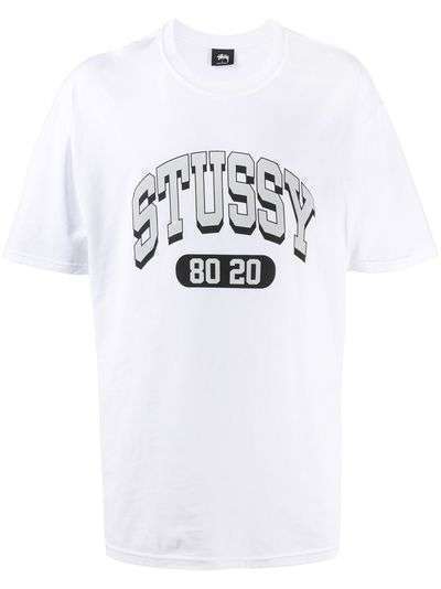 Stussy футболка с логотипом