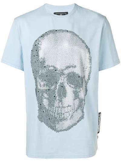 Philipp Plein футболка Skull с кристаллами