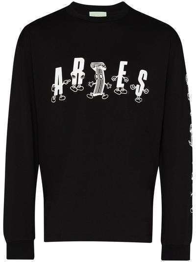 Aries футболка Aries с логотипом